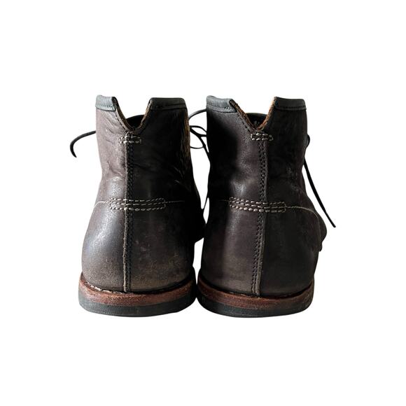 TIMBERLAND Mens Chelsea Boot Distressed Brown Sz 9 Lace Up Full Leather Upper - Picture 4 of 10